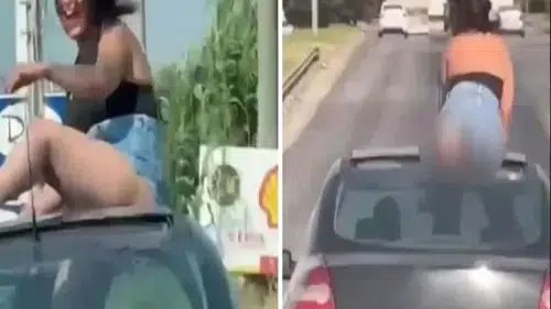 Sosyal medyayı ayağa kaldıran görüntüler! İki kişi gözaltına alındı