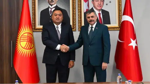 Bakan Çiftçi, Kırgız mevkidaşıyla görüştü: Güvenlik işbirliği masada