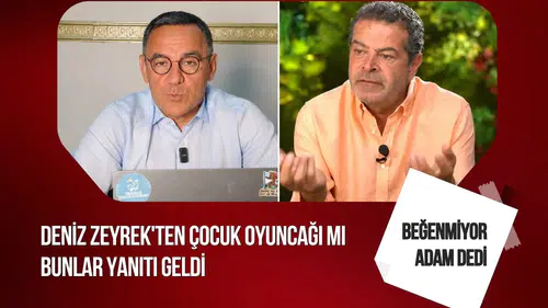 Cüneyt Özdemir ile Deniz Zeyrek arasında SDG polemiği: “Çocuk oyuncağı mı bunlar?”