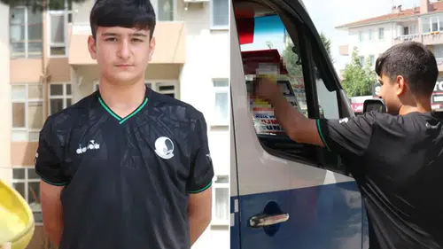 14 yaşında limonata satarak ayda 90 bin lira kazanıyor: Hedefi kendi kafesini açmak