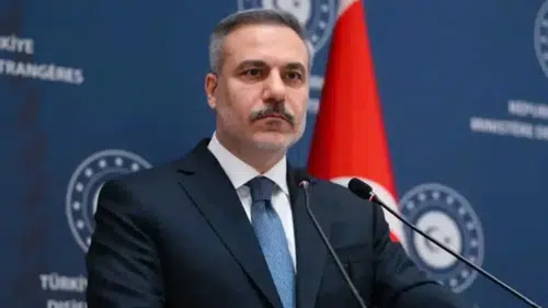 Bakan Fidan, İranlı mevkidaşı Arakçi ile görüştü