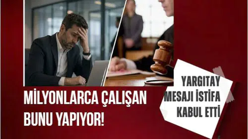 İşverenine sitem etmek isterken hayatının şokunu yaşadı! Yargıtay kararını verdi