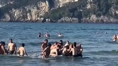 Boğulma tehlikesi geçirenlere yardım eden emekli imam hayatını kaybetti