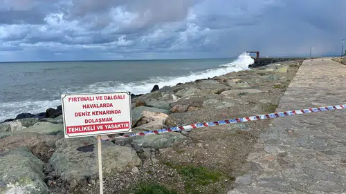 Trabzon’da deniz yasağı! Tarih belli oldu