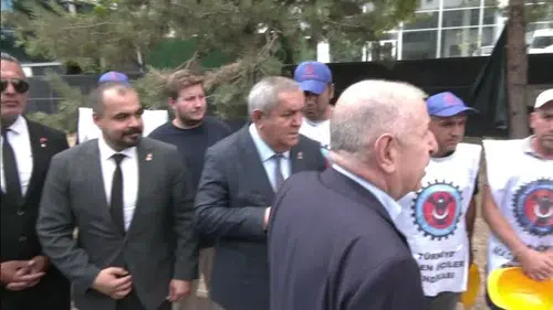 Ümit Özdağ’dan maden işçilerine destek ziyareti: “Emek kutsaldır”