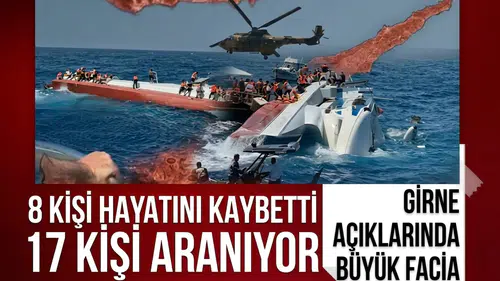 KKTC’de facia! Yolcu gemisi alabora oldu: 8 ölü, 17 kayıp, 242 kişi kurtarıldı