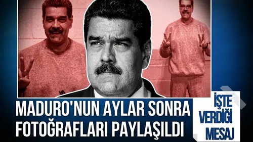 ABD'de gözaltında tutulan Maduro'nun son görüntüleri ortaya çıktı! Eşiyle birlikte mesaj gönderdi