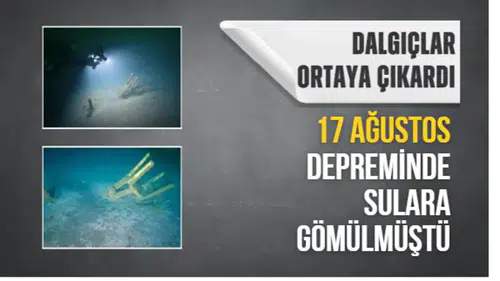 17 Ağustos depreminin izleri gün yüzüne çıktı: Su altında kaldılar