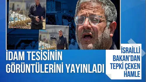 İsrailli Bakan Ben-Gvir skandal görüntüleri paylaştı: "İdam tesisleri hazır olacak"
