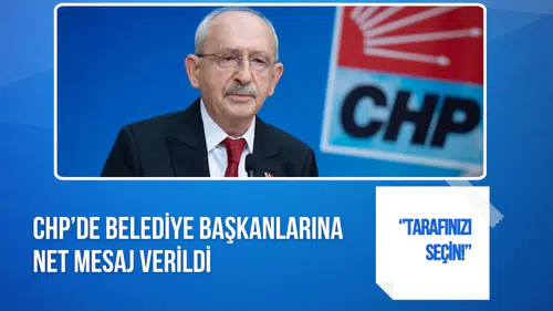 CHP'den belediye başkanlarına rest: Ağustosa kadar kararınızı verin