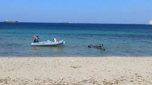Bozcaada'da denizde kayboldu: Arama çalışmaları sürüyor