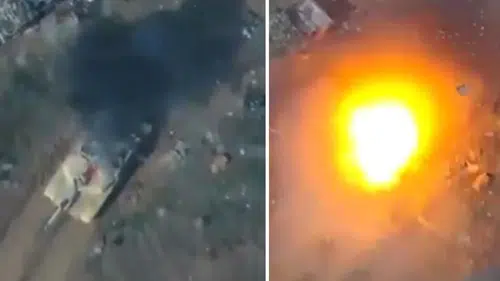 Husiler ABD yapımı Abrams tankını hedef aldı
