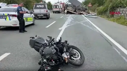 Karabük’te feci kaza: Çekici motosikletle çarpıştı, 2 kişi öldü
