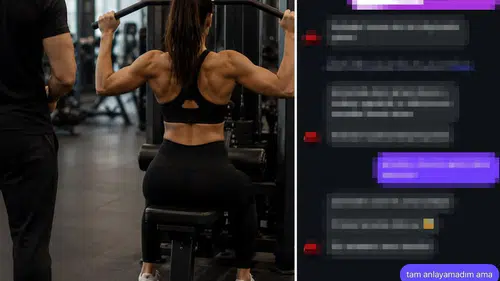 Özel ders mesajı sosyal medyada gündem oldu: Fitness eğitmeni şaşkınlığını paylaştı