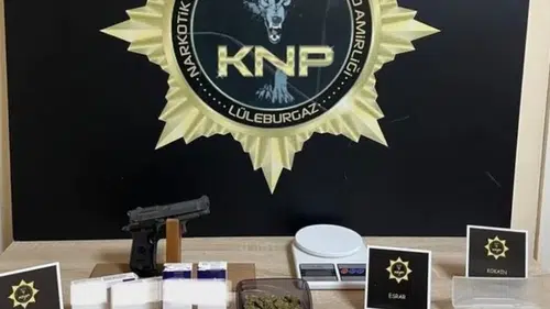 Lüleburgaz’da uyuşturucu operasyonu: 2 şüpheli tutuklandı