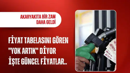 Motorine 2,92 TL zam geldi! Bazı illerde litre fiyatı 85 lirayı aştı