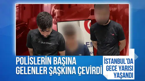 Bayrampaşa’da polis memurlarına saldırıp gasbettiler: 4 şüpheli tutuklandı