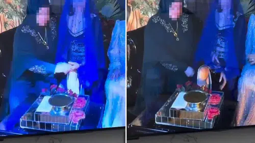Kına gecesinde anne müdahalesi gündem oldu: O anlar sosyal medyada paylaşıldı