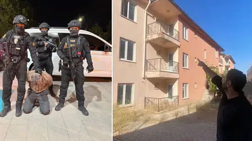 Burkay Karatepe'nin saklandığı hücre evi görüntülendi