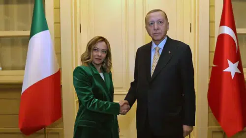 Cumhurbaşkanı Erdoğan'dan Giorgia Meloni'ye tebrik mesajı