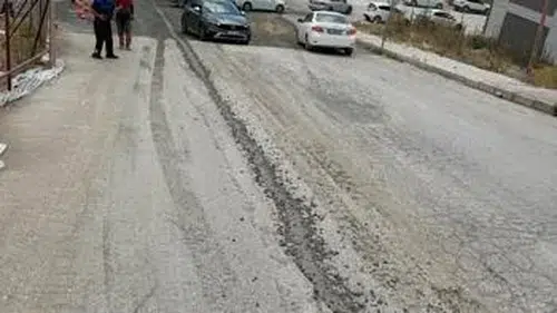 Hatay'da yola beton döken mikserin sahibine 191 bin TL para cezası
