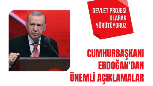 Cumhurbaşkanı Erdoğan'dan dikkat çeken açıklamalar geldi!
