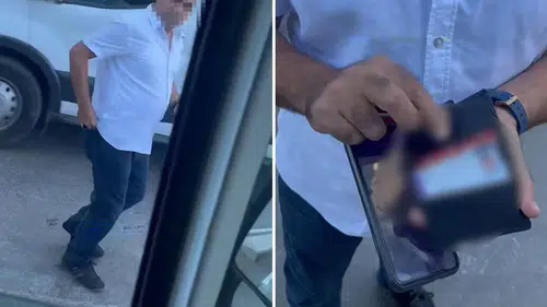 Kadıköy'de trafikte kimlik gösterip sürücüye saldırdı: "Ne yazıyor burada?"