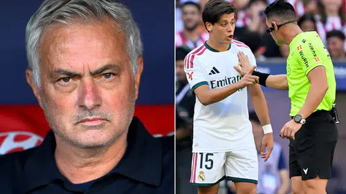 Mourinho basın toplantısına fotoğraflarla geldi: “Zavallı adam baskıyı kaldıramadı”
