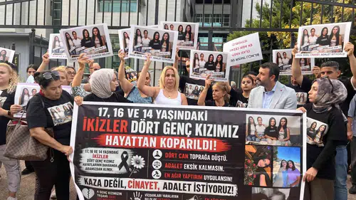 Mersin’de 4 kız çocuğunun öldüğü kazada tahliye talebi