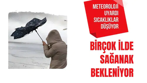 Sıcaklıklar düşüyor: İstanbul dahil birçok ile sağanak geliyor