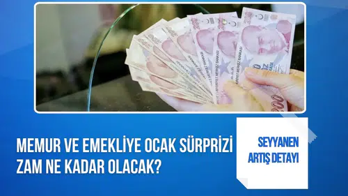 Memur ve emeklinin ocak zammı ne kadar olacak? İsa Karakaş oranları açıkladı