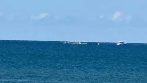 Gürcistan'dan kalkan özel uçak Rize açıklarında denize acil iniş yaptı