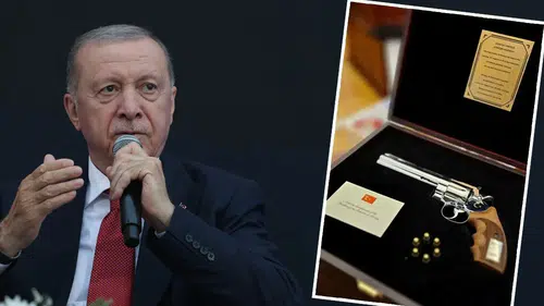 Erdoğan NATO Zirvesi'ndeki silah hediyelerini anlattı: "Liderler mutlu oldu"
