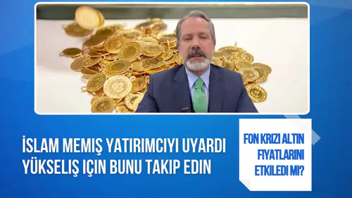 Altın fiyatlarında geri çekilme: İslam Memiş'ten yatırımcılara ons altın uyarısı