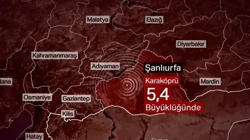Şanlıurfa'daki 5,4'lük deprem sonrası kritik açıklama: 7'ye varabilecek deprem üretebilir
