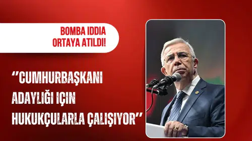 Mansur Yavaş'ın cumhurbaşkanlığı adaylığı için hukukçularla çalıştığı iddiası