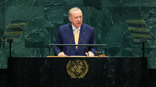 Cumhurbaşkanı Erdoğan BM Genel Kurulu'nda Gazze çağrısında bulundu