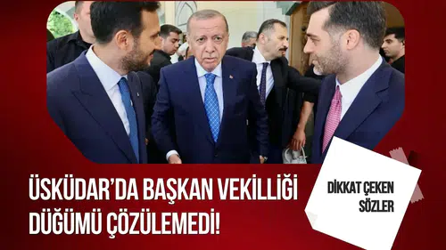 Üsküdar’da başkan vekilliği seçimi ertelendi: Sarıcaoğlu’ndan açıklama