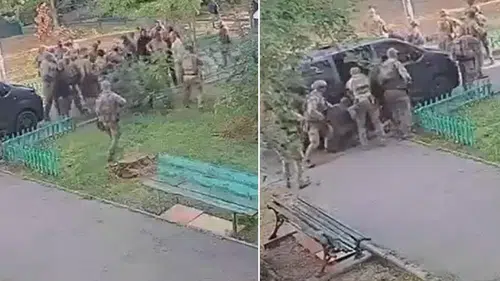 Kiev'de istihbarat krizi: SBU ve HUR mensupları sokak ortasında çatıştı
