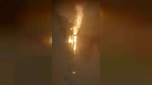 Bolu’da apartmanın elektrik panosunda yangın çıktı
