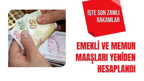 OVP sonrası Ocak zammı hesabı: Emekli ve memur maaşları yeniden hesaplandı