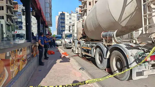 Adana’da beton mikseri faciası: 1 kişi hayatını kaybetti