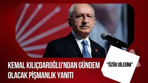 Kılıçdaroğlu’na “Pişman olduğunuz karar var mı?” sorusu: “Özür bile diledim”