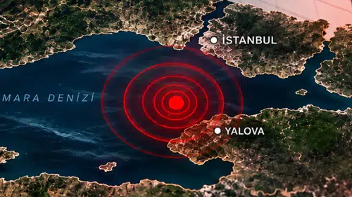 İstanbul'da deprem mi oldu, Yalova açıklarındaki sarsıntı kaç büyüklüğünde?