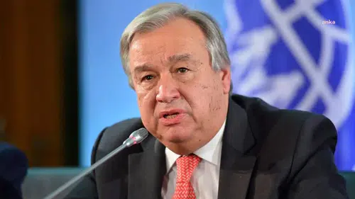 Guterres İsrail'e Gazze için insani yardım çağrısında bulundu
