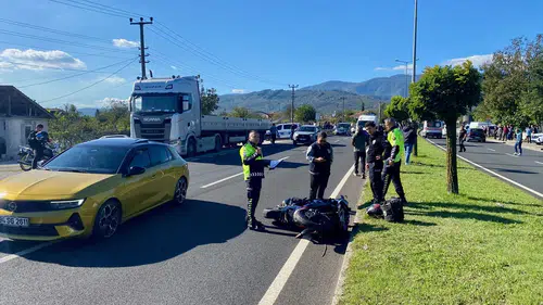 Düzce'de motosikletin çarptığı 74 yaşındaki yaya hayatını kaybetti
