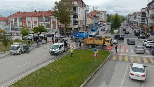 Kütahya'da 15 yıllık dava sonuçlandı: Cadde trafiğe kapatıldı