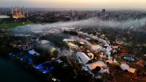 Adana Lezzet Festivali'ne yoğun ilgi! Kebap dumanları yükseldi
