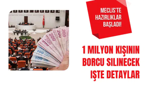 1 milyon kişinin GSS prim borcu silinebilir! Mecliste hazırlık