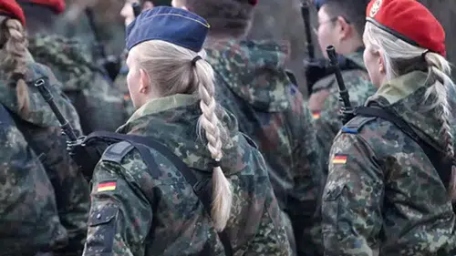Alman Ordusunda Cinsel Taciz Skandalı! Kadın Askerler Üzerinden Yarışma İddiası